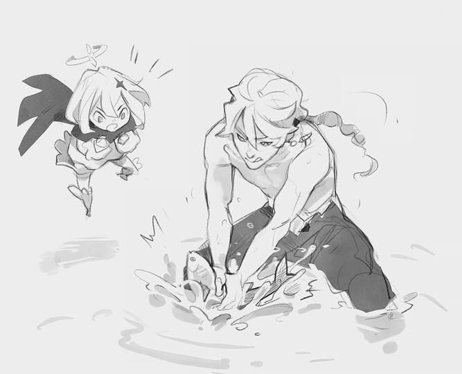 135 € - fullbody [1] + chibi